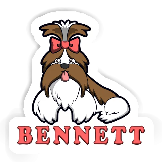 Bennett Aufkleber Shih Tzu Gift package Image