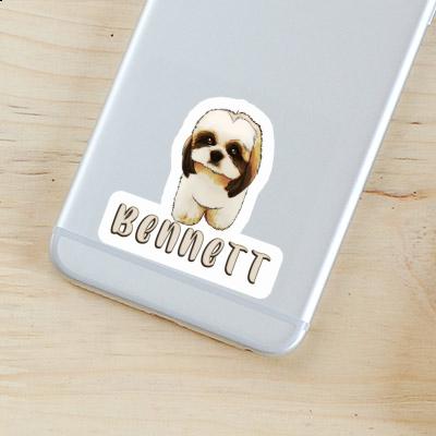 Shih Tzu Sticker Bennett Notebook Image