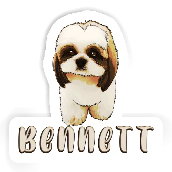 Shih Tzu Autocollant Bennett Laptop Image