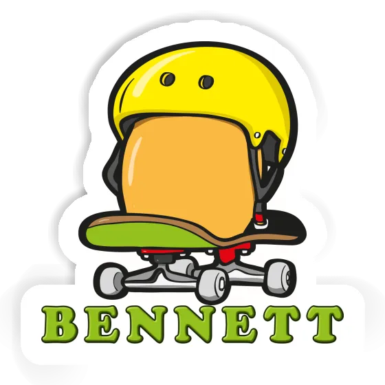 Sticker Skater Bennett Laptop Image