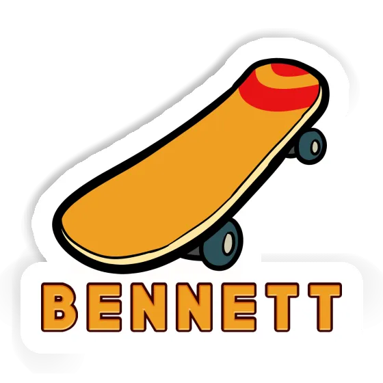 Skateboard Sticker Bennett Image