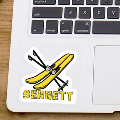 Aufkleber Bennett Ski Laptop Image