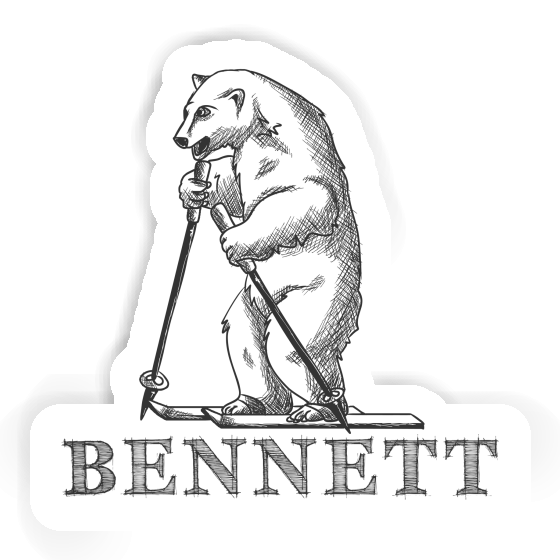 Sticker Bear Bennett Notebook Image