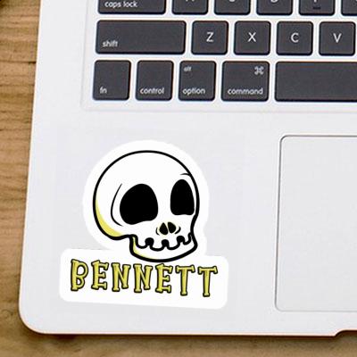 Bennett Aufkleber Totenkopf Gift package Image