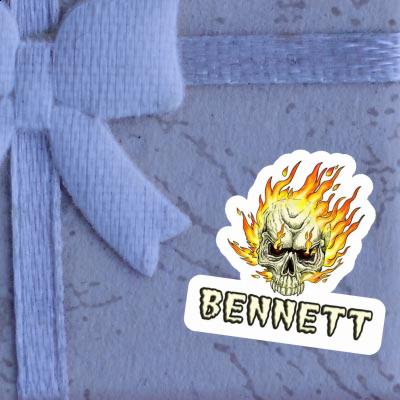 Aufkleber Totenkopf Bennett Gift package Image