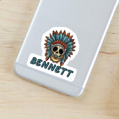 Bennett Sticker Baby-Skull Image