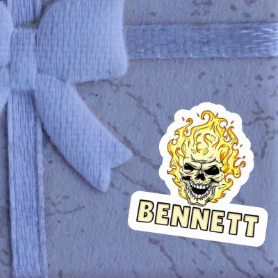 Sticker Bennett Firehead Laptop Image