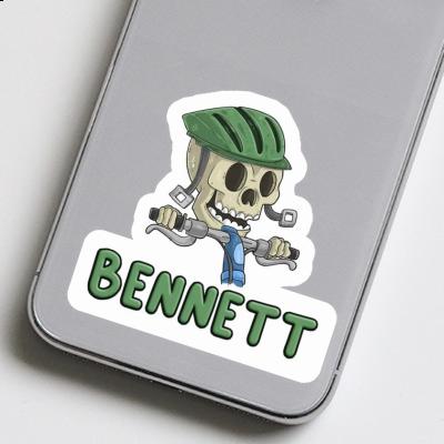 Sticker Bennett Mountainbiker Notebook Image