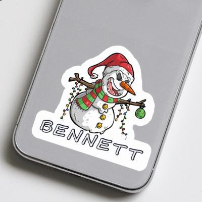 Sticker Bad Snowman Bennett Notebook Image