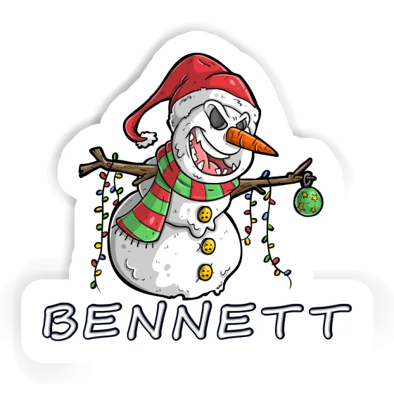 Sticker Bad Snowman Bennett Laptop Image