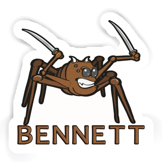 Bennett Sticker Fighting Spider Image