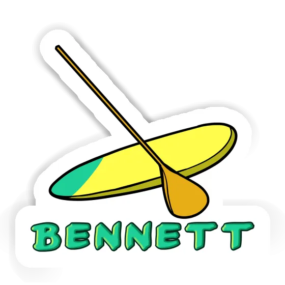 Bennett Sticker Stand Up Paddle Gift package Image