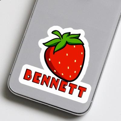 Erdbeere Sticker Bennett Image