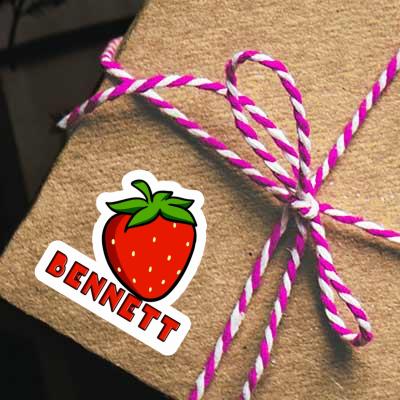 Strawberry Sticker Bennett Laptop Image