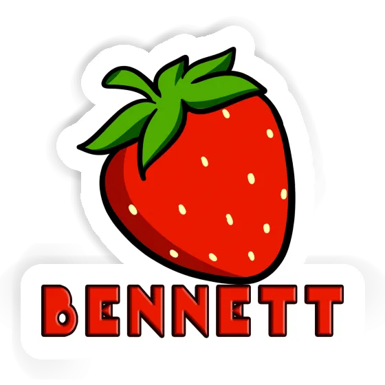 Strawberry Sticker Bennett Gift package Image