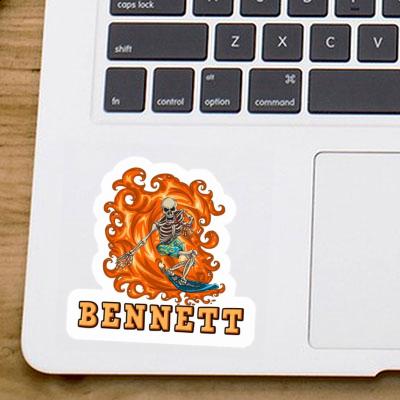 Bennett Sticker Surfer Gift package Image