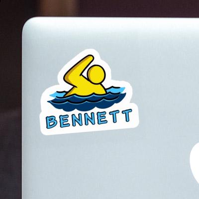 Bennett Sticker Swimmer Gift package Image