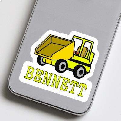 Sticker Front Tipper Bennett Gift package Image