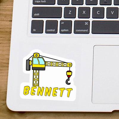 Sticker Tower Crane Bennett Laptop Image