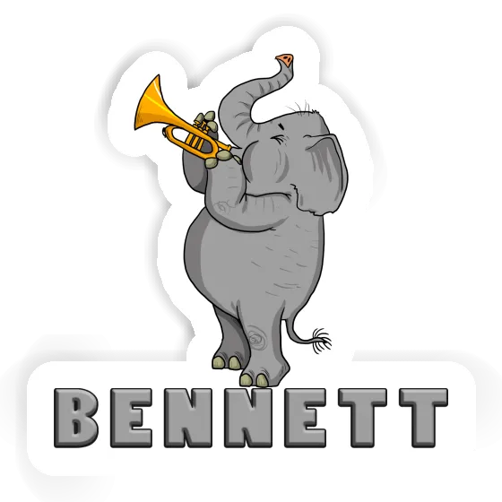 Elephant Sticker Bennett Gift package Image