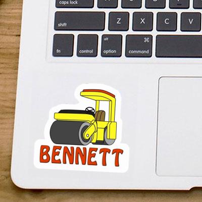 Autocollant Rouleau Bennett Laptop Image