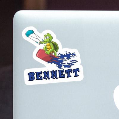 Sticker Bennett Kitesurfer Image