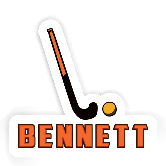 Bennett Sticker Floorball Stick Laptop Image