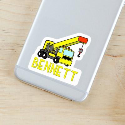 Sticker Bennett Vehicle Crane Gift package Image