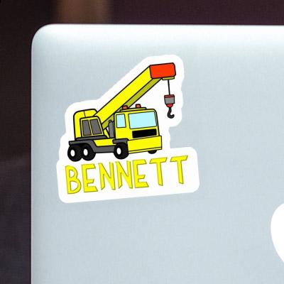 Sticker Bennett Vehicle Crane Image