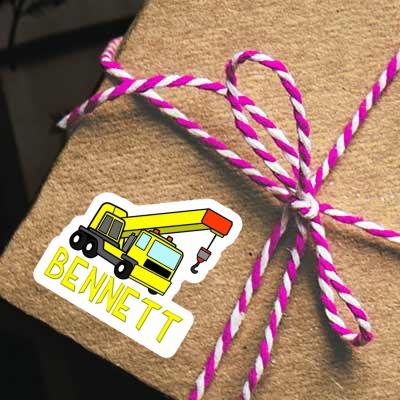 Sticker Bennett Vehicle Crane Image