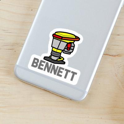 Sticker Bennett Vibratory tamper Laptop Image