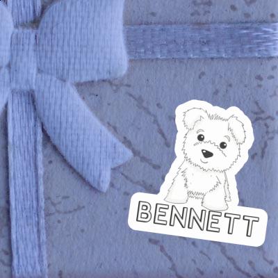 Bennett Sticker Westie Laptop Image