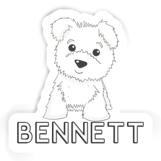 Bennett Sticker Westie Laptop Image