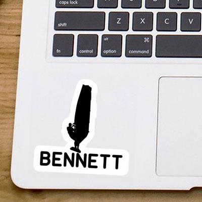 Windsurfer Sticker Bennett Laptop Image