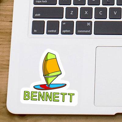 Sticker Bennett Windsurf Board Notebook Image