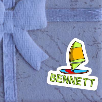 Sticker Bennett Windsurf Board Image