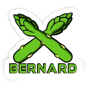 Aufkleber Bernard Spargel Image