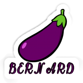 Aufkleber Aubergine Bernard Image