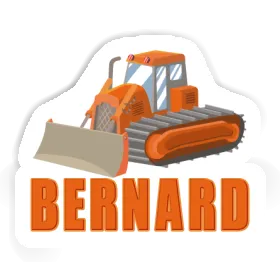 Excavator Sticker Bernard Image
