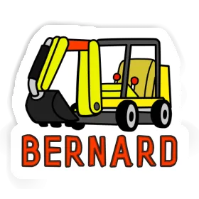 Mini-Excavator Sticker Bernard Image