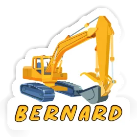 Sticker Excavator Bernard Image