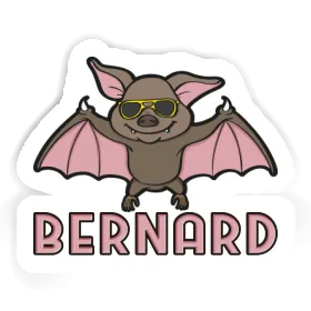 Sticker Bernard Bat Image
