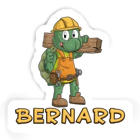 Bernard Sticker Construction worker Image