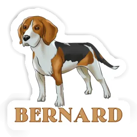 Bernard Sticker Beagle Dog Image