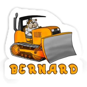 Sticker Bernard Bulldozer Image