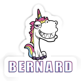 Einhorn Aufkleber Bernard Image