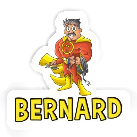 Elektriker Sticker Bernard Image