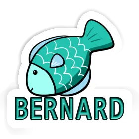 Fisch Sticker Bernard Image