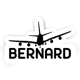 Sticker Airplane Bernard Image