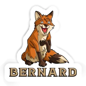 Aufkleber Fuchs Bernard Image